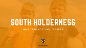 South Holderness - Half Term Football Centre - (Monday 30th May - Wednesday 1st June)